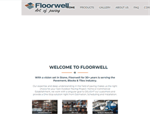 Tablet Screenshot of floorwell.com